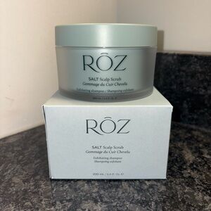 RŌZ Salt Scalp Scrub Exfoliating Detox Shampoo with AHA & BHA
